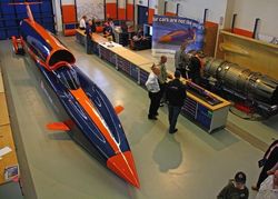 В Лондоне презентовали сверхзвуковой автомобиль Bloodhound