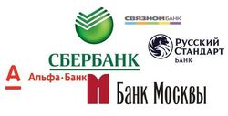 50 популярных банков Москвы октября 2014 г. в Интернете