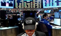 Индекс Dow Jones установил исторический антирекорд