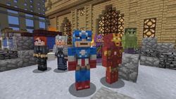 В Minecraft для Xbox 360 появятся герои Marvel