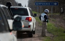 Боевики под Широкино прикрывались наблюдателями ОБСЕ