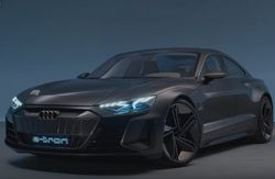 Представлен суперкар Audi e-tron GT с электромотором