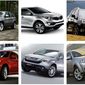 BMW X5, Kia Sportage, Nissan X-Trail 