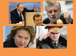 Названы самые популярные политики России: Путин и Навальный