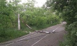 На Днепропетровщине разгулялся торнадо