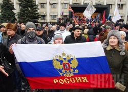 22 июня сепаратисты вышли на митинги в нескольких городах Украины