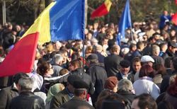 В столице Молдовы возобновились акции протеста