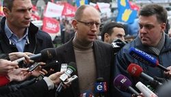 Санкцию на переговоры с Януковичем должен дать народ Украины - лидеры оппозиции 