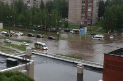 Ижевск ушел под воду после двухдневного ливня