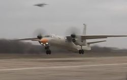 В Сети показали видео первого полета украинского Ан-132D