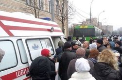 В Харькове от бит сепаратистов пострадали митингующие за единство Украины