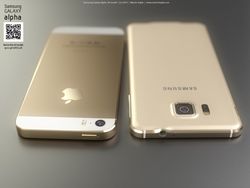 Samsung GALAXY Alpha стал двойником Apple iPhone 6