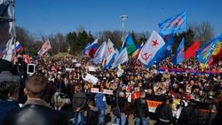 В Одессе участники двух митингов выясняли отношения на кулаках