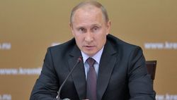 Владимир Путин прилетел в затопленную Амурскую область