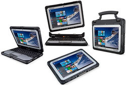 Panasonic Toughbook 20 стал первым в мире защищенным гибридным ноутбуком