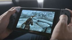 Nintendo показала портативную консоль для видеоигр Switch в виде планшета