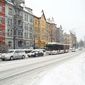 Снегопад в Германии