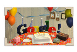 А Google-то тинейджер - ему всего 14 лет! Нарру birthday!