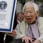 Назван новый старейший житель Земли – 115-летняя Мисао Окава из Японии