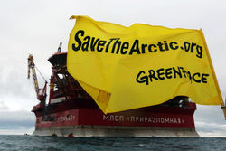 Захват Greenpeace платформы "Газпрома" в Арктике - объявление войны