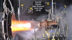 NASA провело испытания реактивного двигателя с напечатанным инжектором