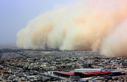 В Израиле началась мощная песчаная буря - выводы экологов