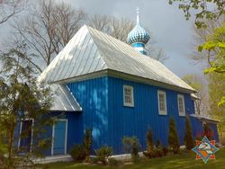 В Брестском районе горела церковь XVI века