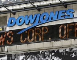 Насколько упал Dow Jones?