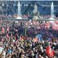 Митинги в Европе: люди против новых реформ