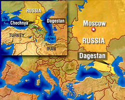 Дагестан карта