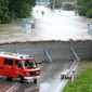 Временные дамбы в немецких городах