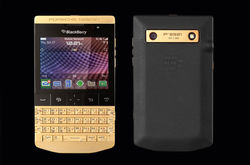 Porsche и BlackBerry презентуют золотой смартфон P’9981