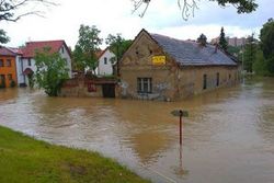 Чехия под водой