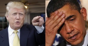 Donald-Trump-vs-Barack-Obama-Exasperated