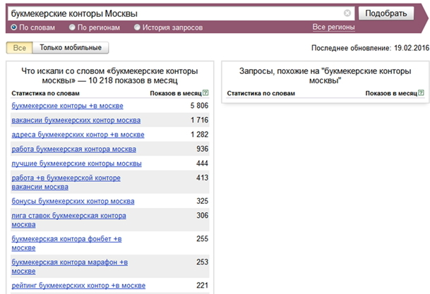 букмекерские конторы москвы рейтинг